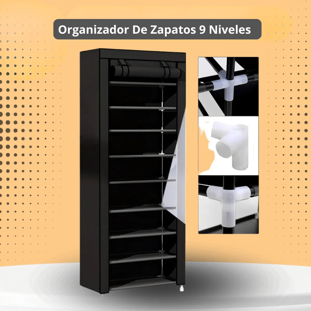 Organizador De Zapatos 9 Niveles Hasta 27 Pares
